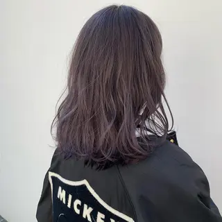 セミロング カラー マンツーマン×半個室 まちだきょうすけのヘアスタイル