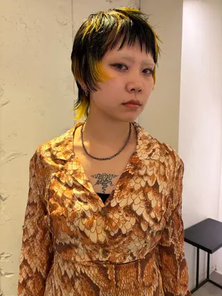 ショート カラー 村上雅人 ナチュラルモードのヘアスタイル