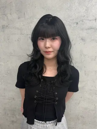 セミロング カラー ♱·༝ホノカ.⋆♱【 艶髪/透明感カラー】のヘアスタイル