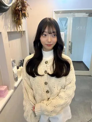 ロング カラー ALLEN hair 京橋店のヘアスタイル