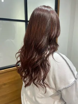 ロング カラー 松本 耀清のヘアスタイル