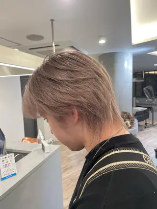 メンズ ♡似合わせ ♡ハイトーン♡のヘアスタイル