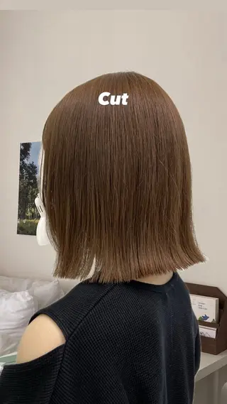 ミディアム JUURI- Shionのヘアスタイル