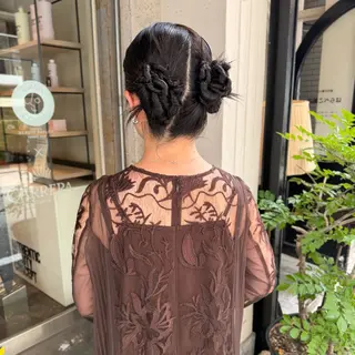 ヘアアレンジ 芦刈 咲来のヘアスタイル