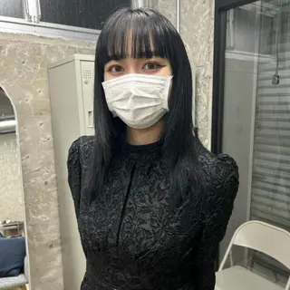 ロング カラー メンズ 新高円寺 Miranoのヘアスタイル