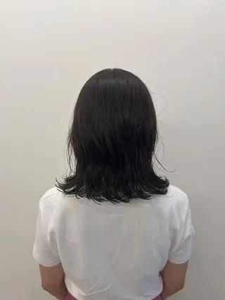 ミディアム パーマ 韓国好き🇰🇷 美容師MIKUのヘアスタイル