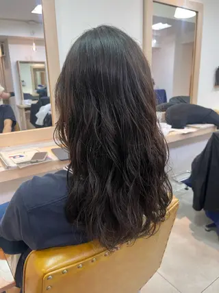 ロング パーマ カット/パーマモデル /金川なづなのヘアスタイル