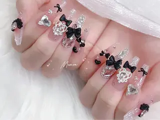 ネイル MoMoA Nail ネイル長さ出し専門店のネイルデザイン