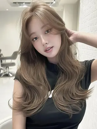 セミロング FOCUS JAPAN4のヘアスタイル