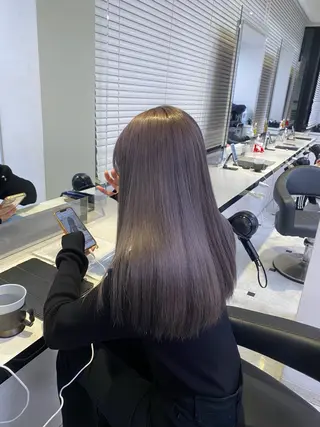カラー ♥️韓国風透明感 暖色misa♥️のヘアスタイル