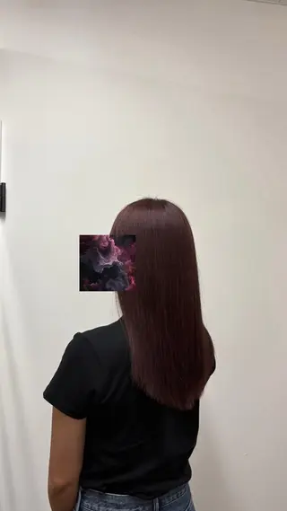セミロング カラー "MIoKI"_ YUCCA eluaのヘアスタイル