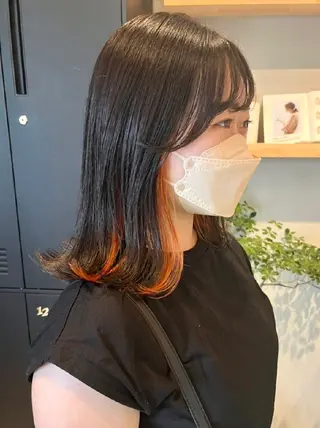 ミディアム Thema by magicoのヘアスタイル