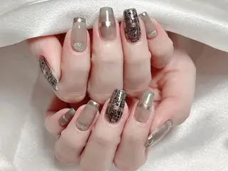 ネイル 渋谷T&B ロング ネイル/ユキ🤎のネイルデザイン
