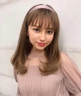 ロング カラー 透明感カラー✂︎ /縮毛矯正/YUKAのヘアスタイル
