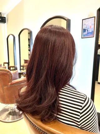 ロング カラー 樋口 未織のヘアスタイル