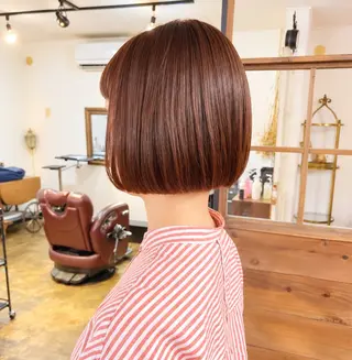 ショート カラー コジャ ハズキのヘアスタイル