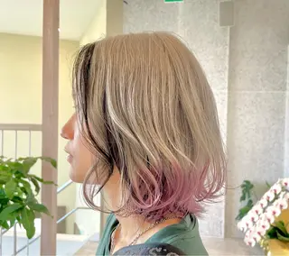 ミディアム AO甲府本店_ 小林のヘアスタイル