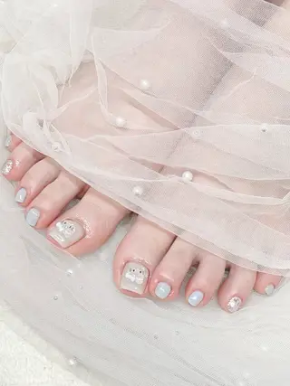 ネイル カワイイは正義 💜のネイルデザイン