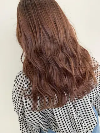 セミロング 山田 絵里菜のヘアスタイル