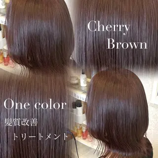 ミディアム カラー メンズカットモデル 募集中🫧吉田陽菜のヘアスタイル