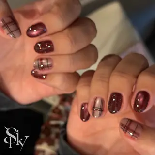 ネイル Spiky とうげ ふうかのネイルデザイン