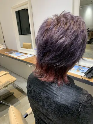 ショート カラー メンズ 水戸/似合わせカット /Rukaのヘアスタイル