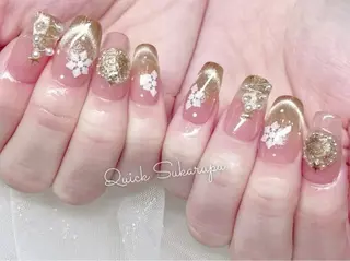 ミディアム Quick Sukarupuのネイルデザイン