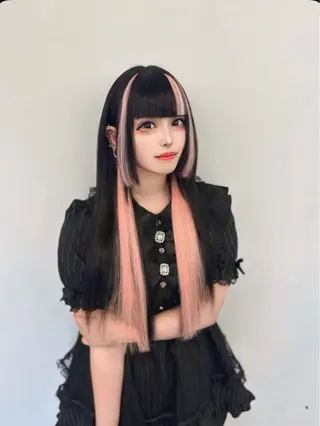 ☠️地雷ギャル職人⚡ りんのヘアスタイル