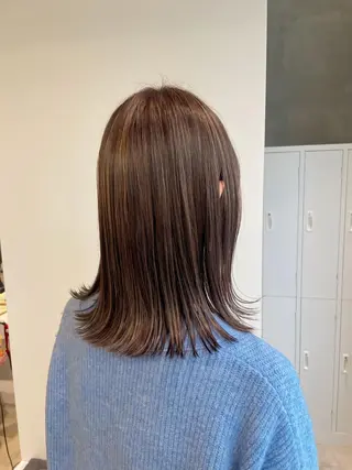 カラー hana🍑 ブリーチなしピンクのヘアスタイル