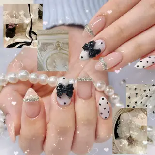 ネイル 🪄mimi🎀 Midori🪽のネイルデザイン
