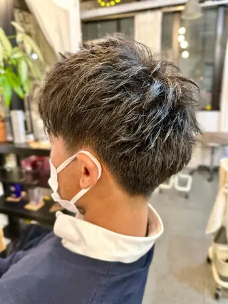 ショート メンズ 元住吉プランツヘアー ☘️まるやま☘️のヘアスタイル