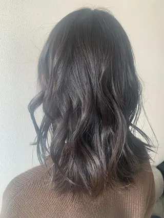 ミディアム ヘアアレンジ 河野 優希のヘアスタイル