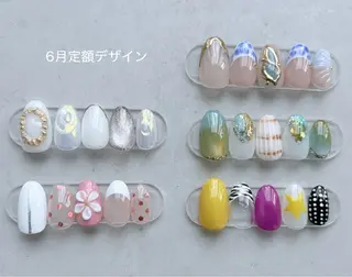 ネイル 吉川市 ネイルサロンLのネイルデザイン