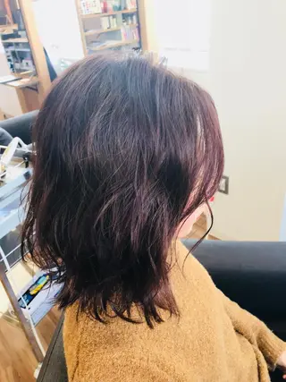 ミディアム 松本 俊樹のヘアスタイル