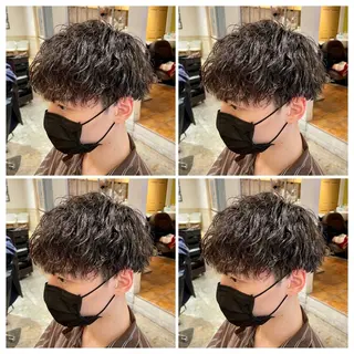 ショート パーマ メンズ メンズ特化 /パーマ🫧ゆたかのヘアスタイル
