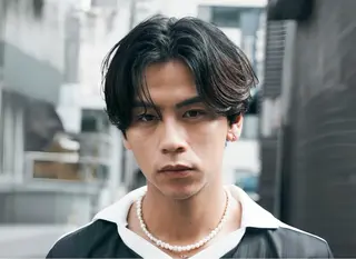 パーマ メンズ 安井凰太 /elima武蔵小杉のヘアスタイル