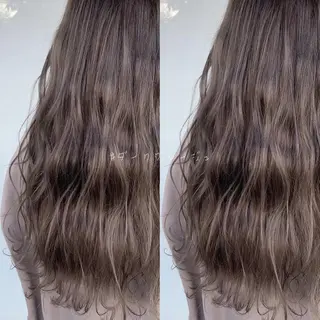 ロング レイヤー/艶髪カラー 森本くるみのヘアスタイル