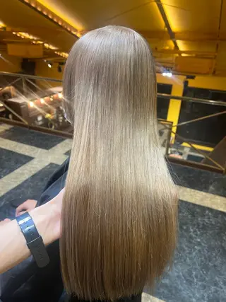 ロング 平田 和也のヘアスタイル