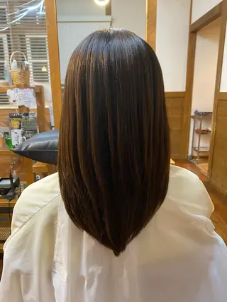 ロング 氷見 早祐香のヘアスタイル