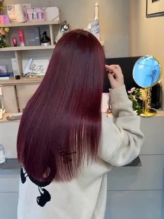 ロング 渡辺 杏斗龍のヘアスタイル