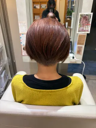 ショート 扇 空のヘアスタイル