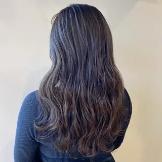 ロング カラー 岩崎 よしの /BRAT/築地口のヘアスタイル
