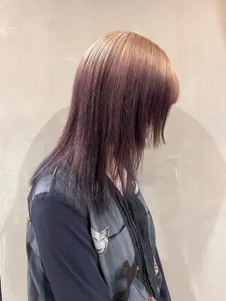 ミディアム カラー haruka / CosyVelvetのヘアスタイル
