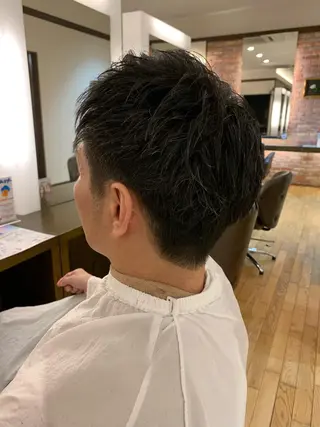 メンズ 透明感艶カラー/ 岡田澪香のヘアスタイル