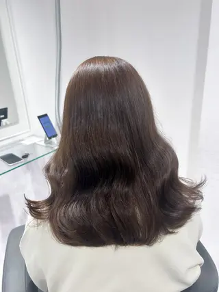 ロング カラー 表参道/透明感カラー /暗髪/ジュキヤのヘアスタイル