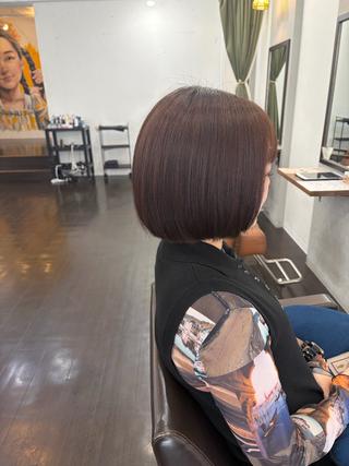 ショート 透明感カラー/名駅 どぅーのヘアスタイル
