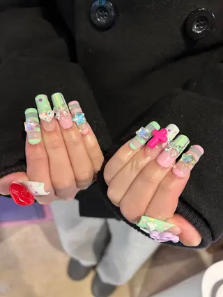 ネイル kirakira omemeのネイルデザイン