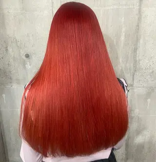 ロング カラー SHURI❤️🔥 中/韓mix ♡のヘアスタイル