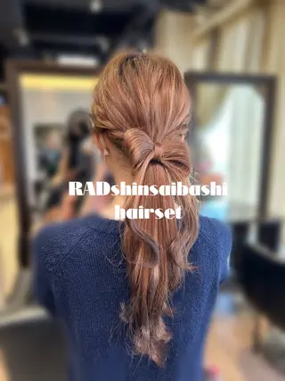 ヘアアレンジ RAD心斎橋 .†⋆RICOのマツエク・マツパデザイン