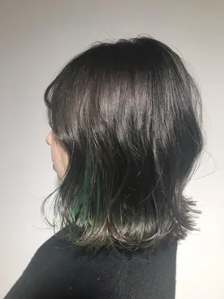 ミディアム カラー 🍊新宿南口🍊 ERINAのヘアスタイル